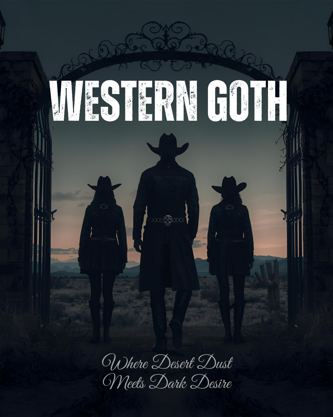 Where the wild west decor meets the dark romantic