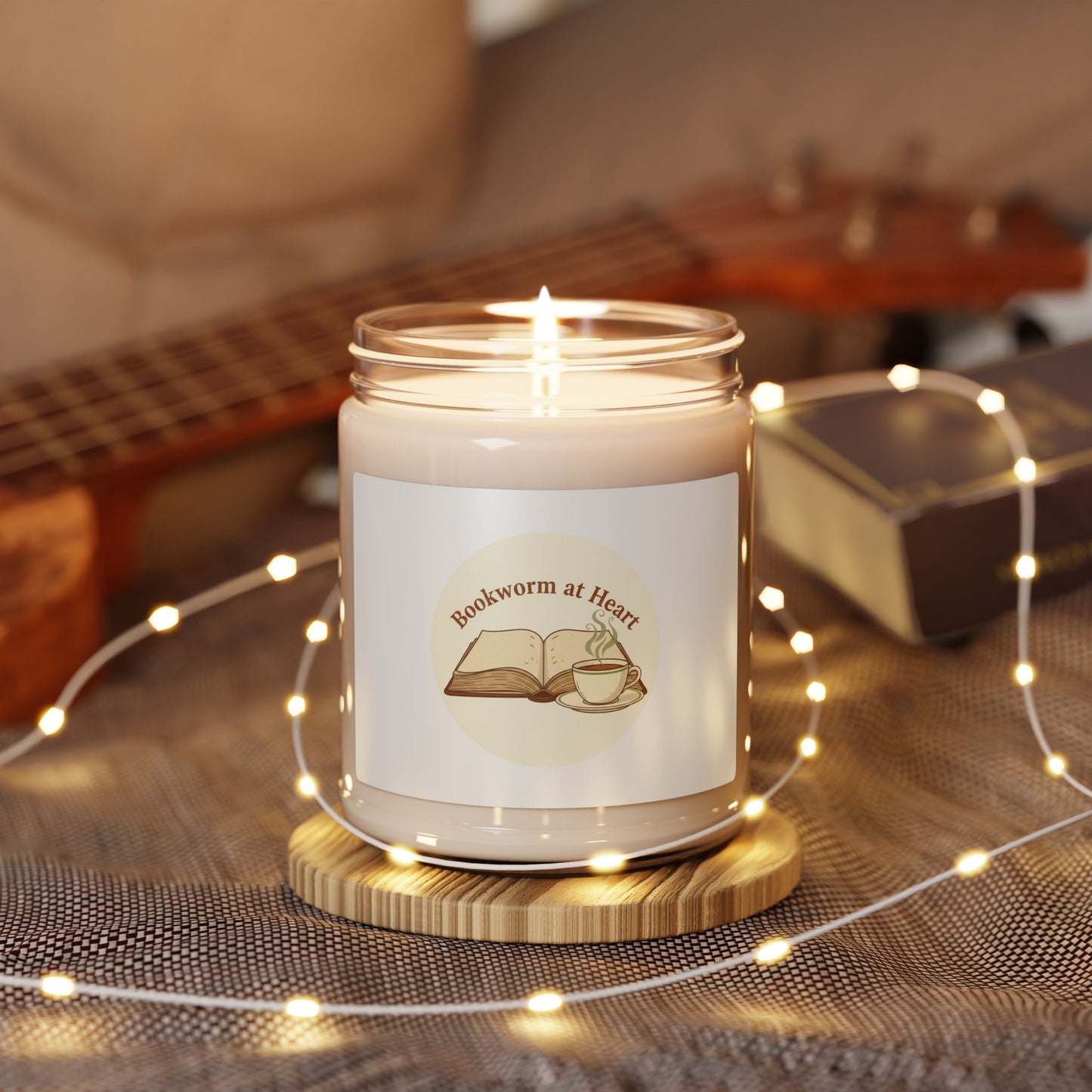 Bookworm at Heart Candle | Soy Candle, Reading Aesthetic