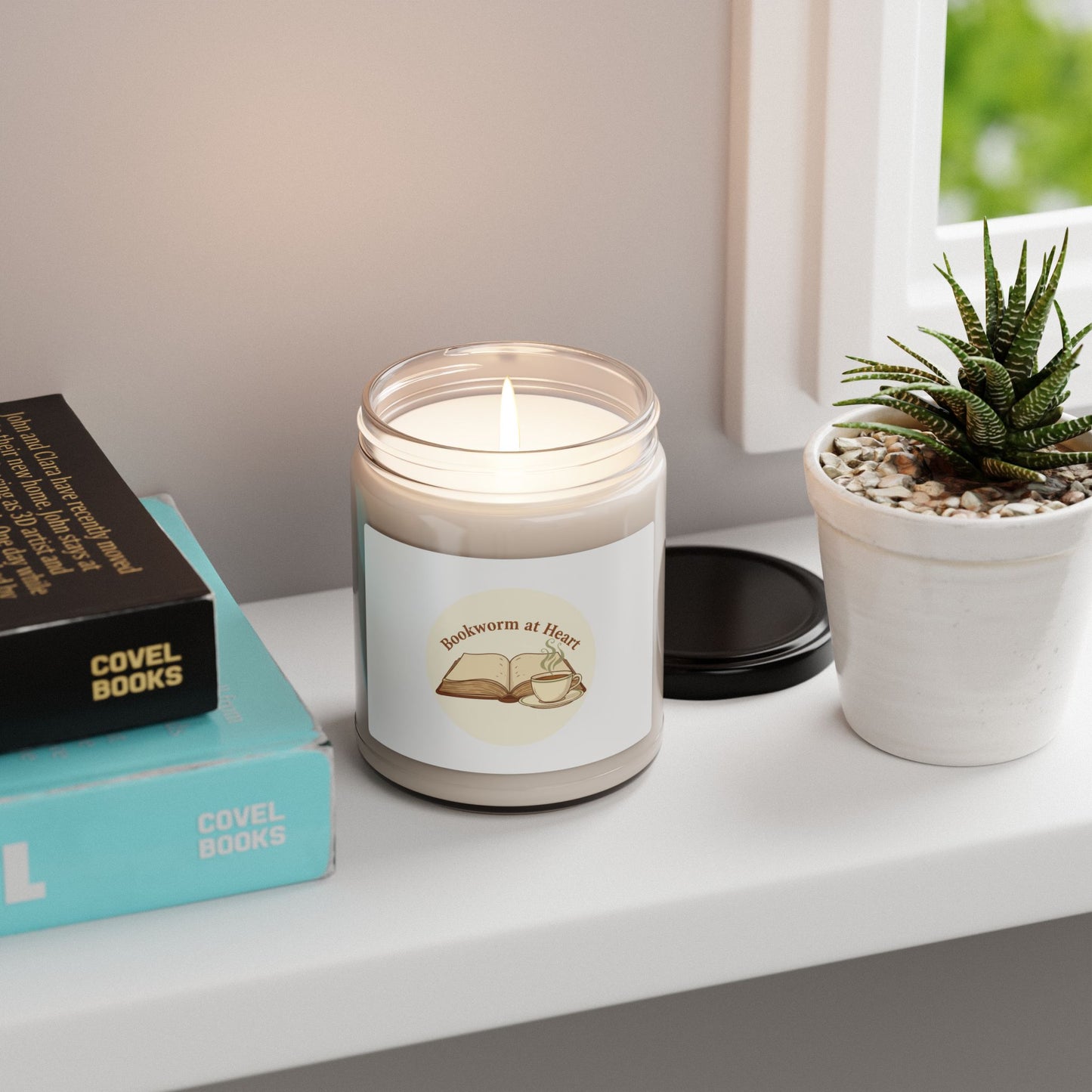 Bookworm at Heart Candle | Soy Candle, Reading Aesthetic